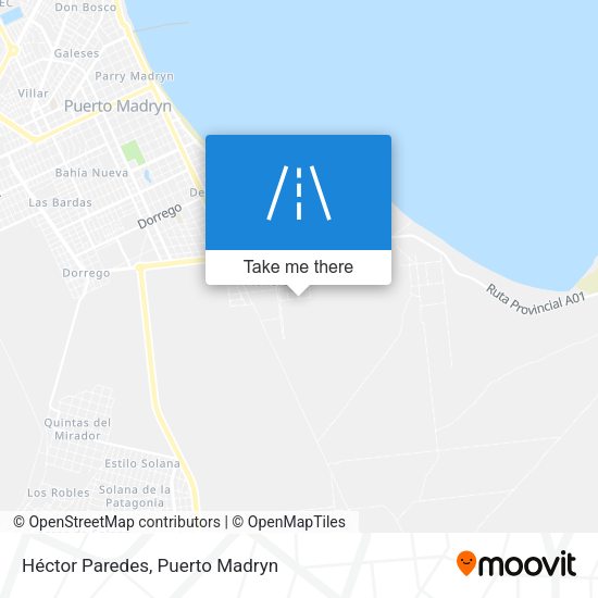 Héctor Paredes map