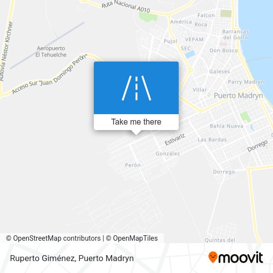 Ruperto Giménez map