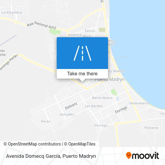 Avenida Domecq García map
