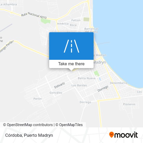 Mapa de Córdoba