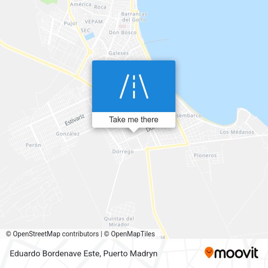 Eduardo Bordenave Este map