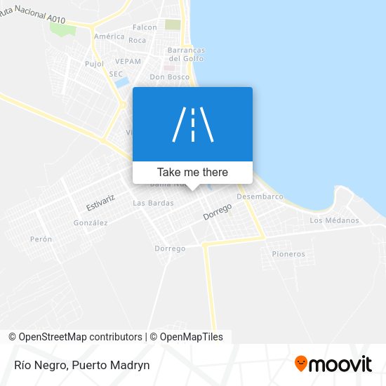 Mapa de Río Negro