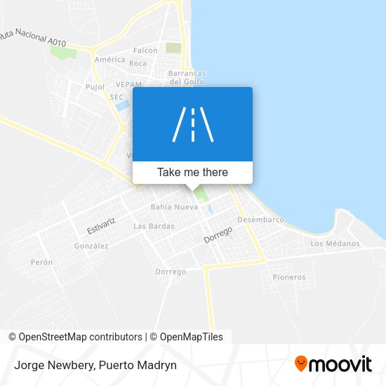 Jorge Newbery map