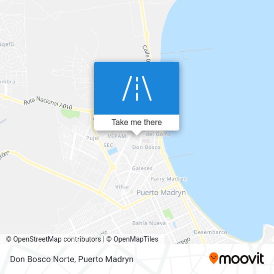Don Bosco Norte map