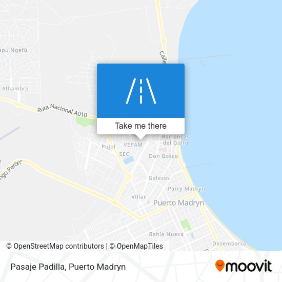 Mapa de Pasaje Padilla