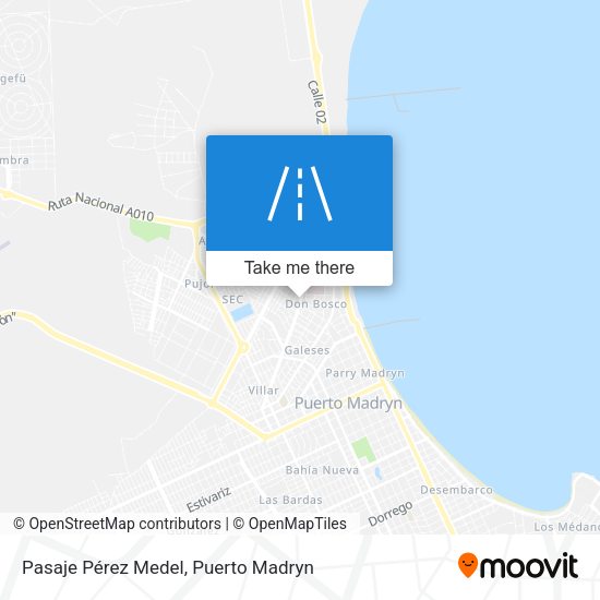 Mapa de Pasaje Pérez Medel