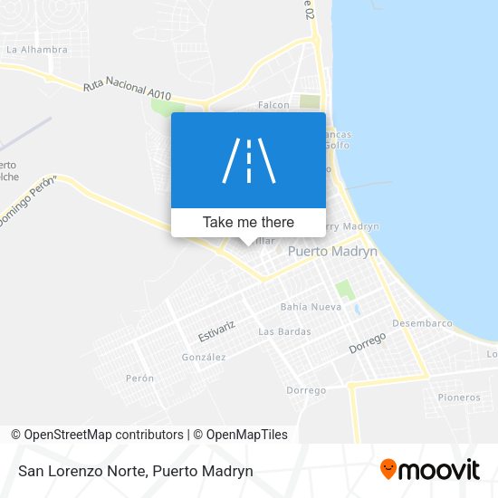 Mapa de San Lorenzo Norte