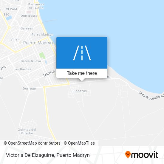Victoria De Eizaguirre map