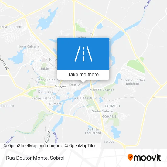 Rua Doutor Monte map