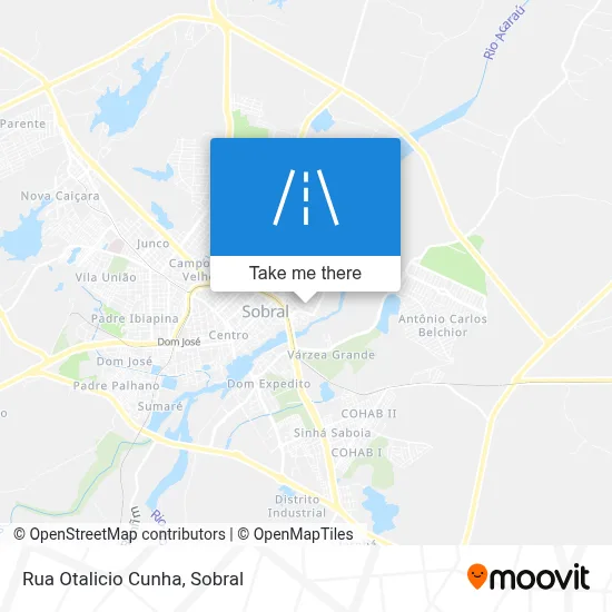 Rua Otalicio Cunha map