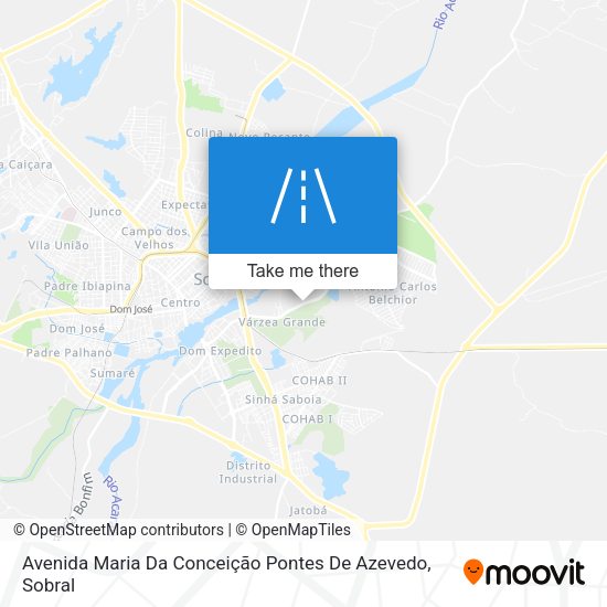 Avenida Maria Da Conceição Pontes De Azevedo map