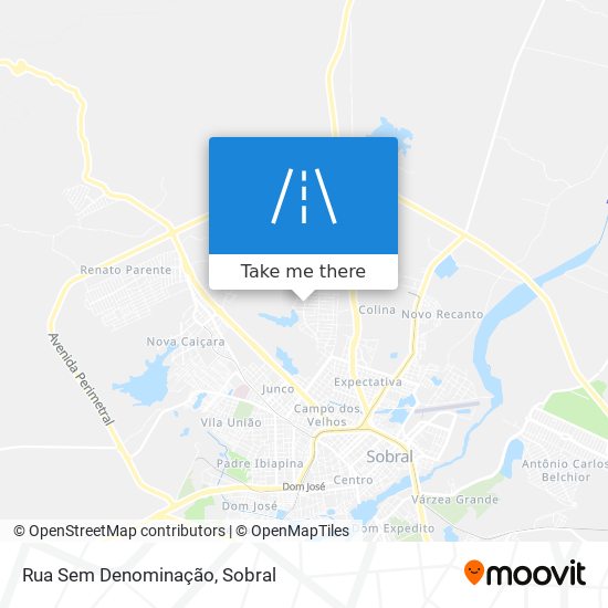 Rua Sem Denominação map