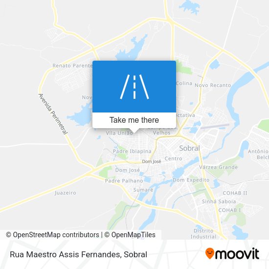 Rua Maestro Assis Fernandes map