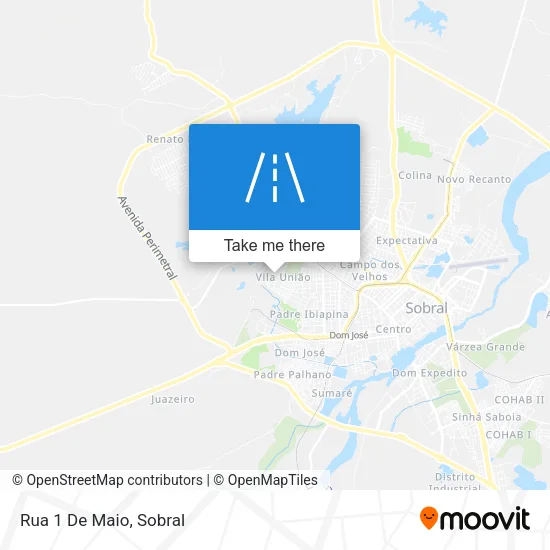 Rua 1 De Maio map