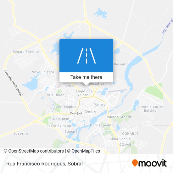 Rua Francisco Rodrigues map