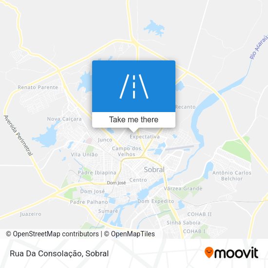 Rua Da Consolação map