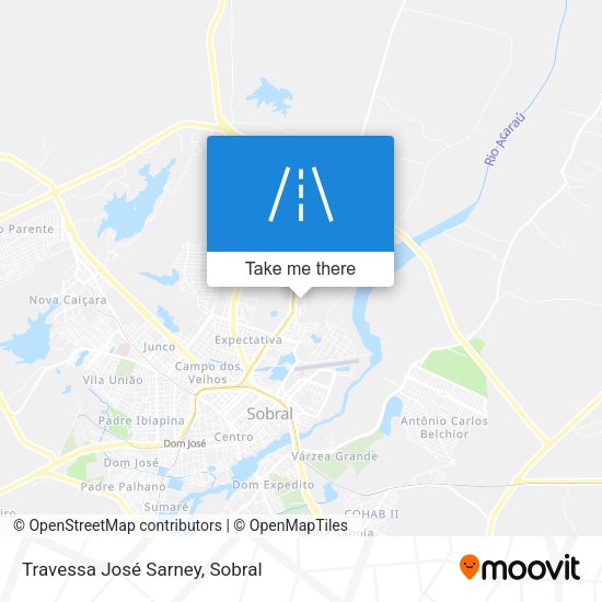 Travessa José Sarney map