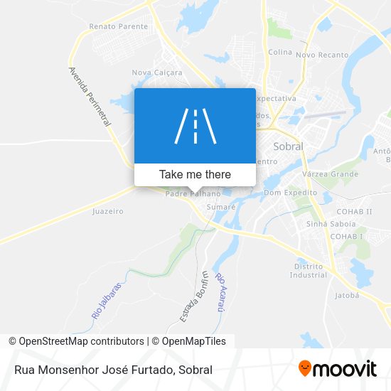 Rua Monsenhor José Furtado map