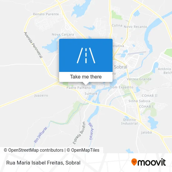 Rua Maria Isabel Freitas map