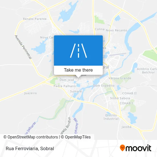 Rua Ferroviaria map