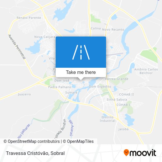 Travessa Cristóvão map