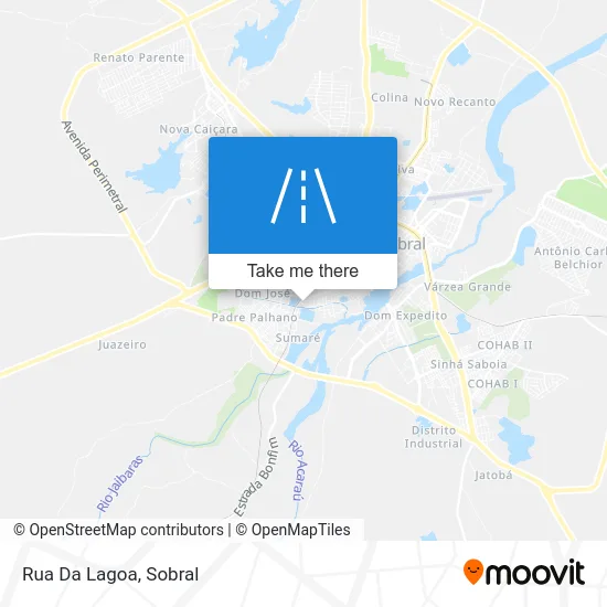 Rua Da Lagoa map