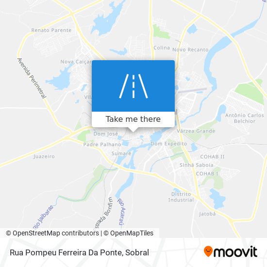 Rua Pompeu Ferreira Da Ponte map