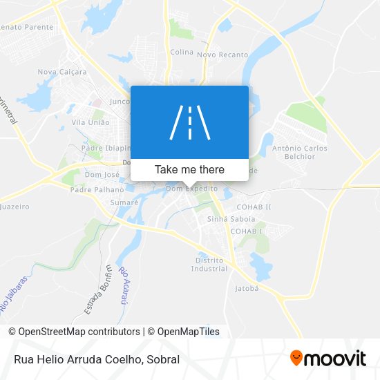 Rua Helio Arruda Coelho map