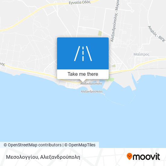 Μεσολογγίου map