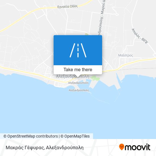 Μακράς Γέφυρας map