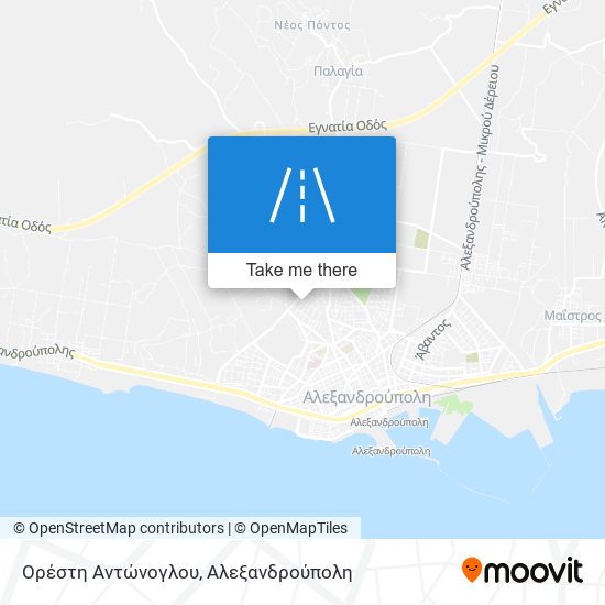 Ορέστη Αντώνογλου map