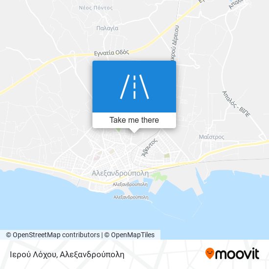 Ιερού Λόχου map