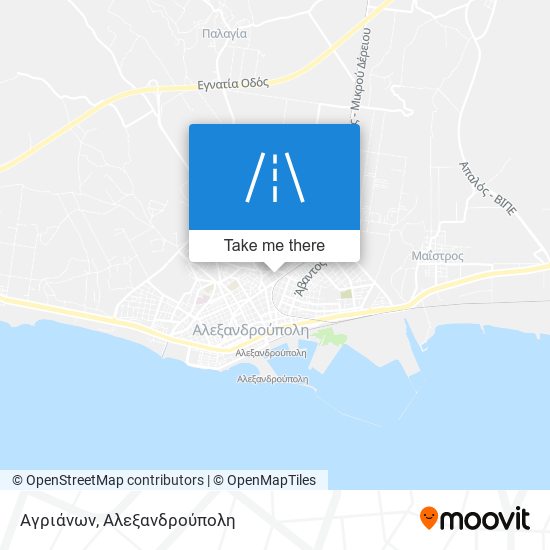 Αγριάνων map