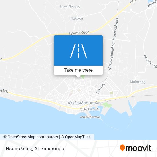 Νεαπόλεως map