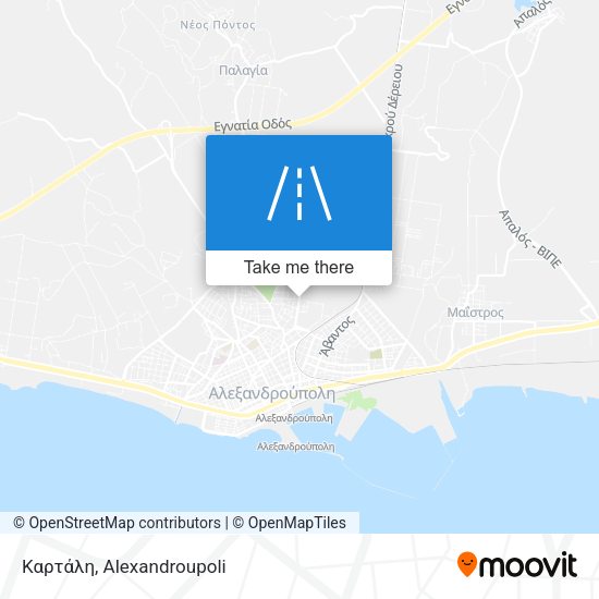 Καρτάλη map