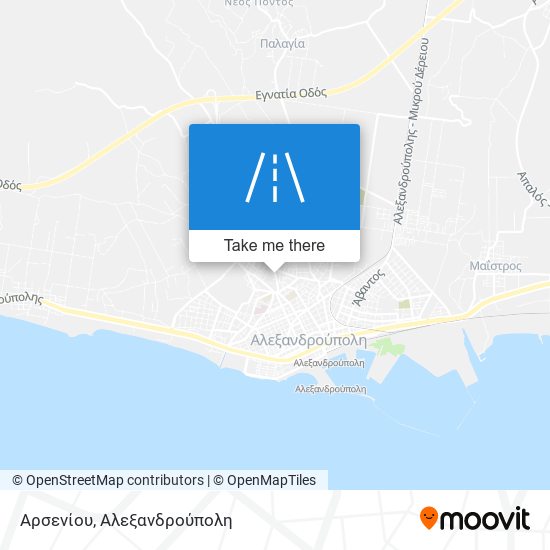 Αρσενίου map