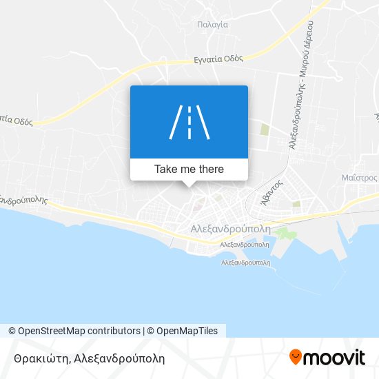 Θρακιώτη map