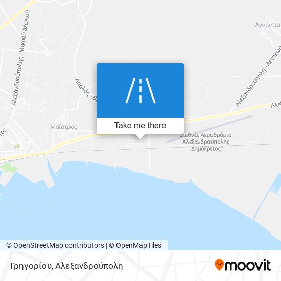 Γρηγορίου map