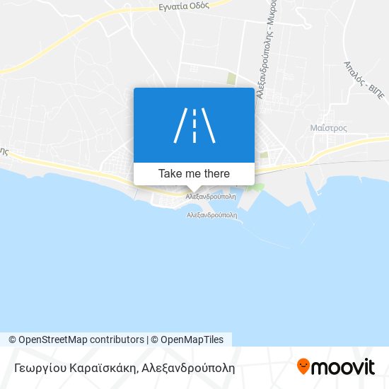 Γεωργίου Καραϊσκάκη map