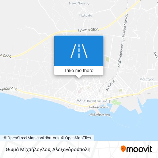 Θωμά Μιχαήλογλου map