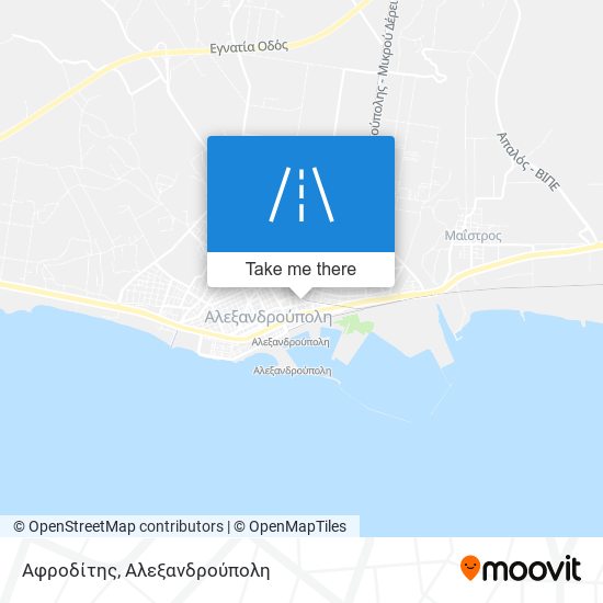 Αφροδίτης map