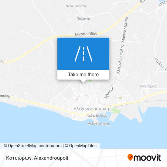 Κοτυώρων map