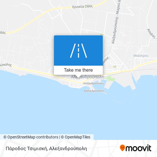 Πάροδος Τσιμισκή map