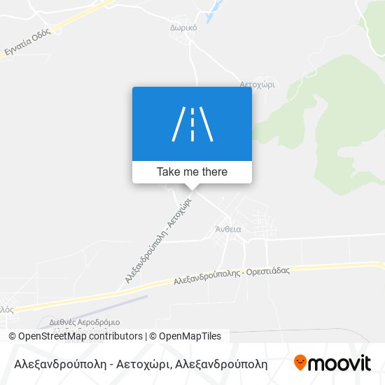 Αλεξανδρούπολη - Αετοχώρι map
