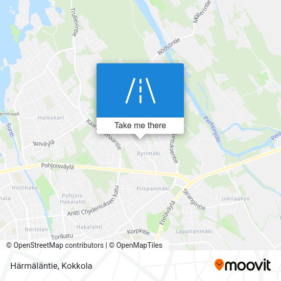 Härmäläntie map