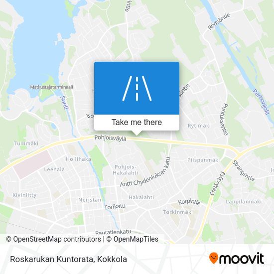 Roskarukan Kuntorata map