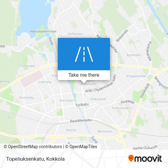 Topeliuksenkatu map