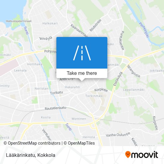 Lääkärinkatu map