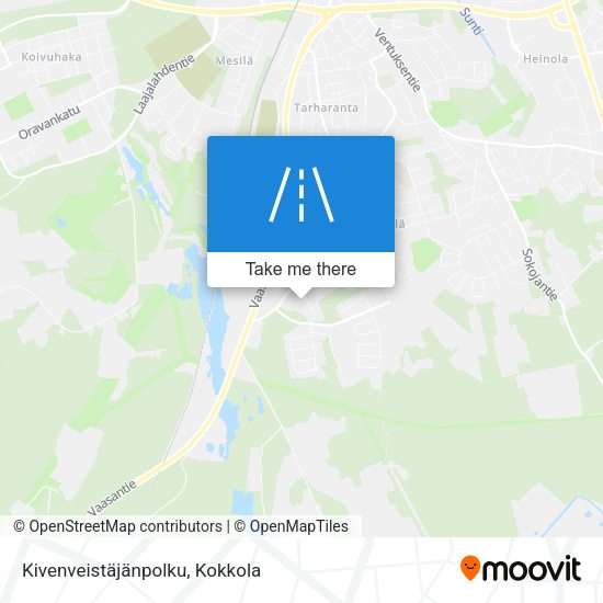 Kivenveistäjänpolku map