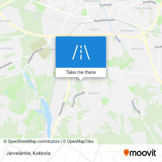 Järveläntie map